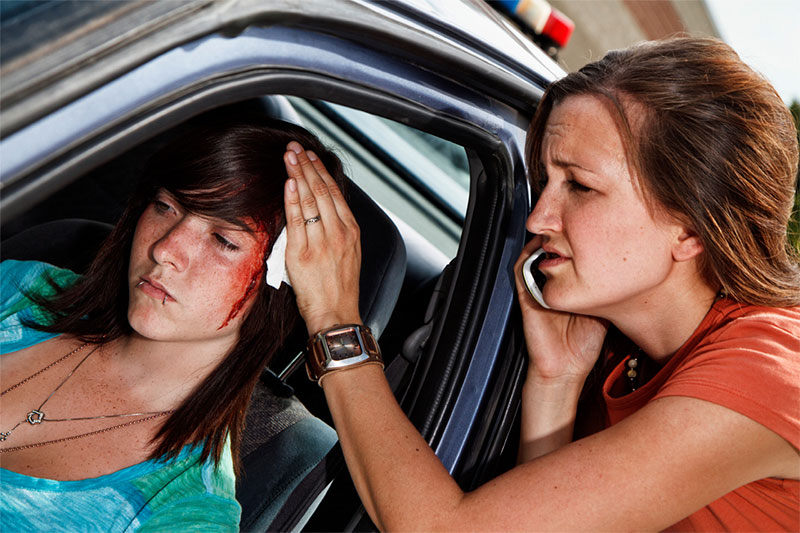 Dubai Car Accident Check